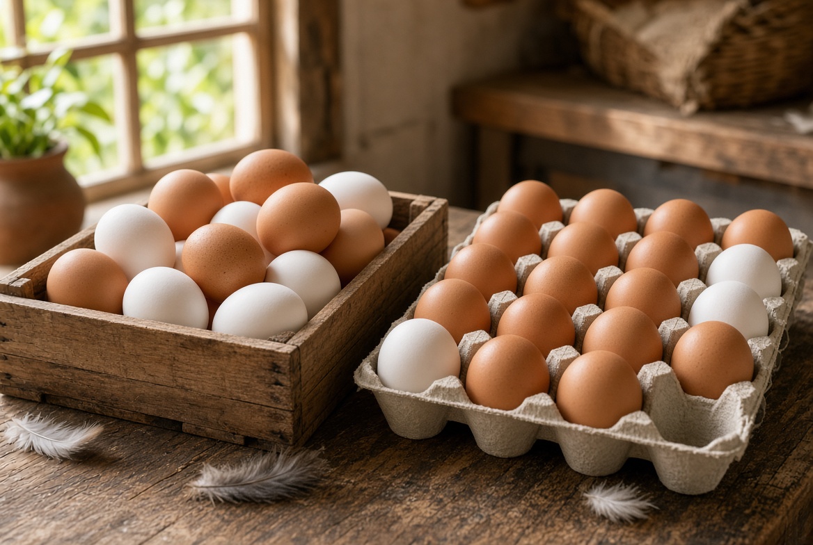 Huevos frescos